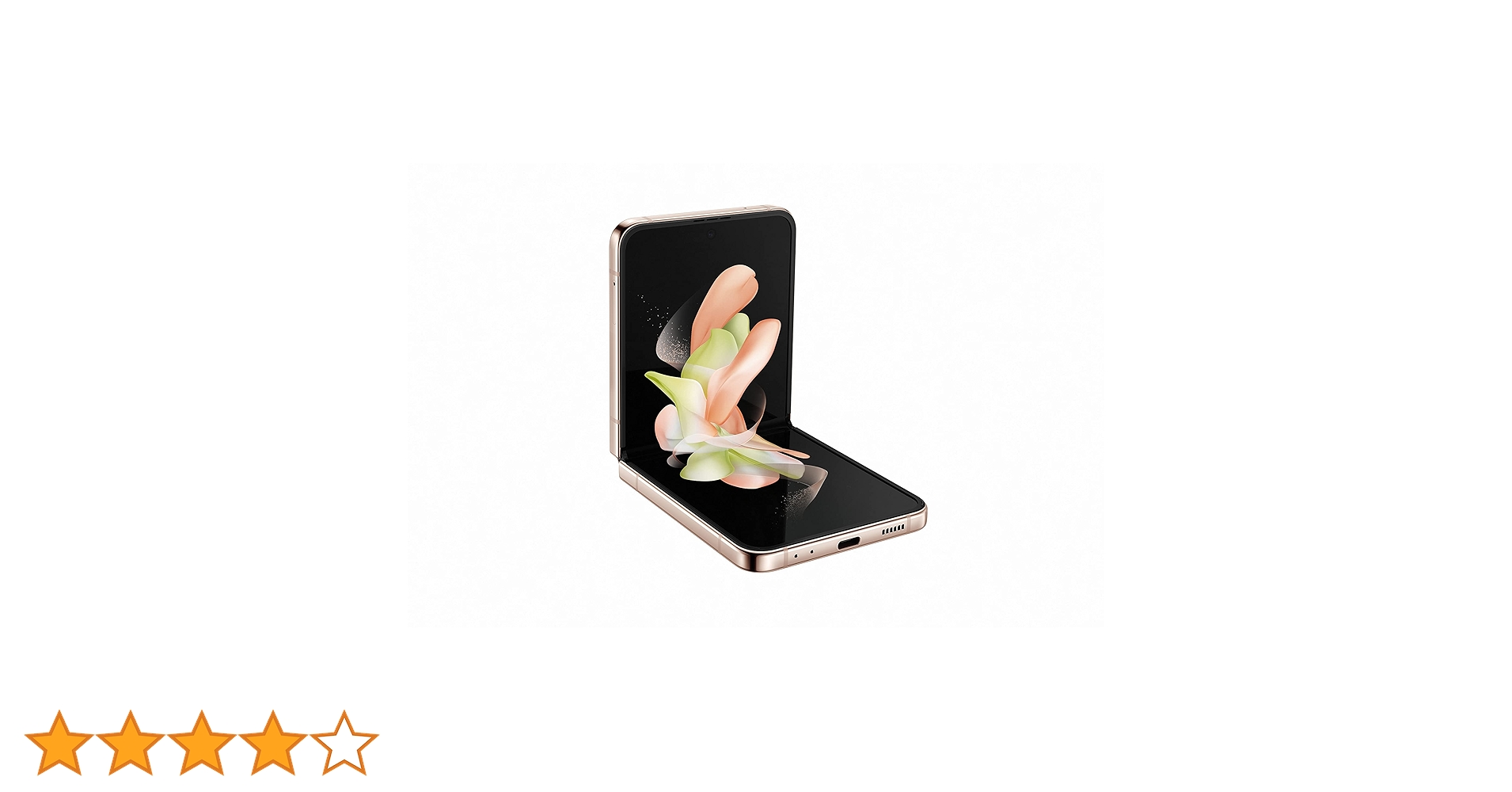 .Galaxy Z Flip4 ピンクゴールド Samsung Galaxy Z Flip4 5G 128GB Unlocked- Pink Gold (Renewed